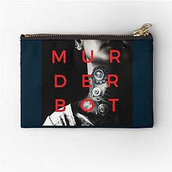 Murderbot is a Love Zipper Pouch