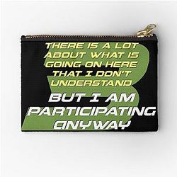 Murderbot Diaries Participating Zipper Pouch