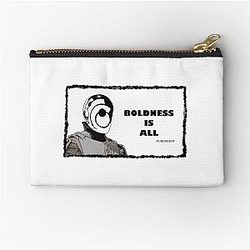 BOLDNESS IS MURDERBOT Zipper Pouch