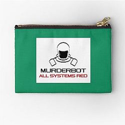 Murderbot Zipper Pouch