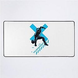 Murderbot Blue Desk Mat