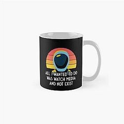 Murderbot Diaries Sec Unit Wants to Watch Media and Not Exist Classic Mug