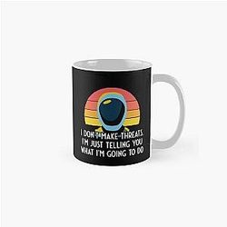 Murderbot Diaries SecUnit Makes a Threats Classic Mug