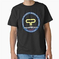 Murderbot Diaries Perihelion Crew Mission Patch Classic T-Shirt Containers