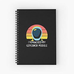 Murderbot Diaries SecUnit Has Hacked Governor's Module Notebook