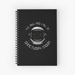 Murderbot Diaries Rise of Sanctuary Moon Spiral Notebook