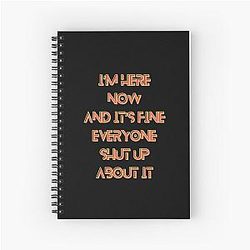 The Murderbot Diaries Spiral Notebook