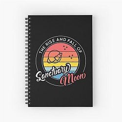 Murderbot Diaries: The Rise of Sanctuary Moon Spiral Notebook