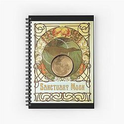 Murderbot Diaries The Rise of Sanctuary Moon Spiral Notebook