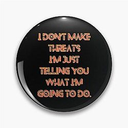 The Murderbot Diaries - SecUnit (Murderbot) - Threat Pin