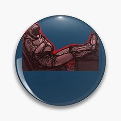 Murderbot Art Pin