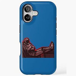 Murderbot and funny art iPhone case