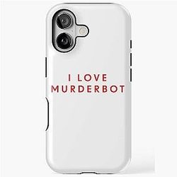 I love Murderbot iPhone Case
