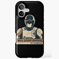The Murderbot Diaries Martha Wells book iPhone Tough Case