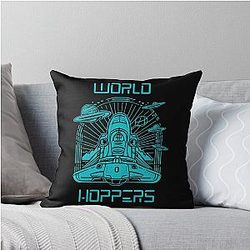 Murderbot Diaries World Fanart Throw Pillow