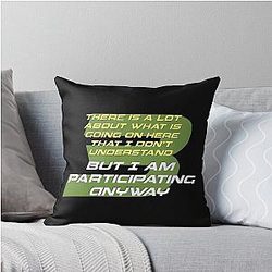 Murderbot Diaries Throw Pillow