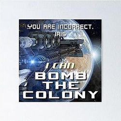 Murderbot You are Incorrect Poster