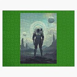 MurderBot Art Print Jigsaw Puzzle