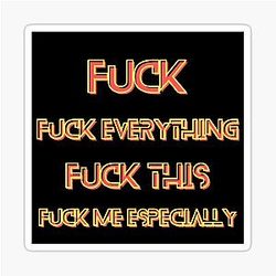 The Murderbot Diaries - SecUnit (Murderbot) - Everything Sticker
