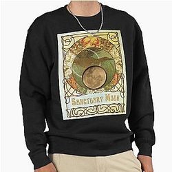 Murderbot Diaries: The Rise and Fall of Sanctuary Moon Fan Art Mucha Pullover Sweater