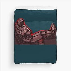 Murderbot Art Duvet Cover