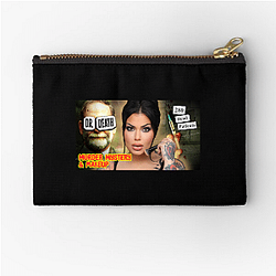 Murder Mystery and Makeup Sarian narrates cases Murder Mystery And Makeup Zipper Pouches