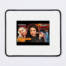 Murder Mystery and Makeup blends two genres Murder Mystery And Makeup Mouse Pads