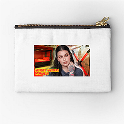 Murder Mystery and Makeup features beauty looks Murder Mystery And Makeup Zipper Pouches