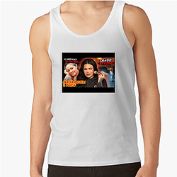 Murder Mystery and Makeup blends two genres Murder Mystery And Makeup Tank Tops