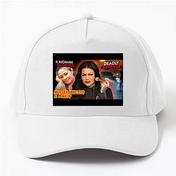 Murder Mystery and Makeup blends two genres Murder Mystery And Makeup Hats & Caps