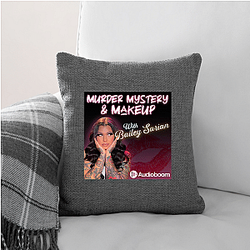 Murder Mystery and Makeup is True Crime Murder Mystery And Makeup Pillows Cover