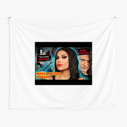 Murder Mystery and Makeup episodes are weekly Murder Mystery And Makeup Tapestries
