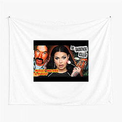 Murder Mystery and Makeup covers dark stories Murder Mystery And Makeup Tapestries