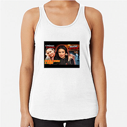 Murder Mystery and Makeup blends two genres Murder Mystery And Makeup Tank Tops