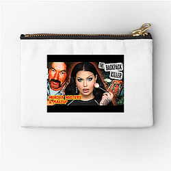 Murder Mystery and Makeup covers dark stories Murder Mystery And Makeup Zipper Pouches