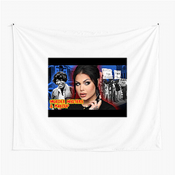 Murder Mystery and Makeup is unique content Murder Mystery And Makeup Tapestries