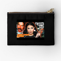 Murder Mystery and Makeup covers dark stories Murder Mystery And Makeup Zipper Pouches