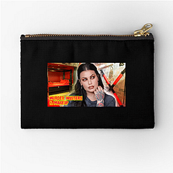 Murder Mystery and Makeup features beauty looks Murder Mystery And Makeup Zipper Pouches