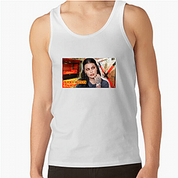 Murder Mystery and Makeup features beauty looks Murder Mystery And Makeup Tank Tops