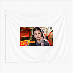 Murder Mystery and Makeup features beauty looks Murder Mystery And Makeup Tapestries