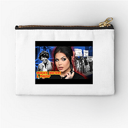Murder Mystery and Makeup is unique content Murder Mystery And Makeup Zipper Pouches