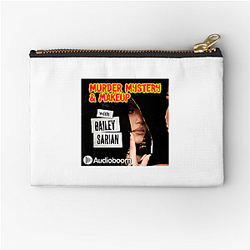 Murder Mystery and Makeup is a podcast Murder Mystery And Makeup Zipper Pouches