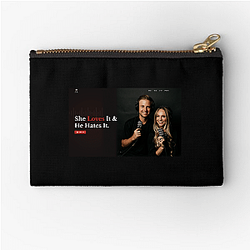 Murder With My Husband husband reacts Murder With My Husband Zipper Pouches
