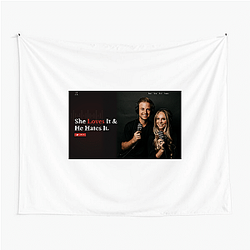 Murder With My Husband husband reacts Murder With My Husband Tapestries