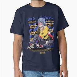 Hopeless Unemployment Regenerates Determined Memories Mushoku Tensei Roxy Migurdia Gifts Classic T-Shirt