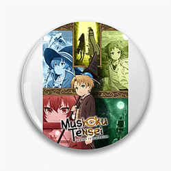 Mushoku Tensei Merch For Fans Mushoku Tensei Pins