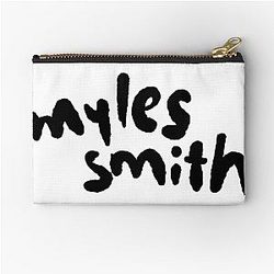 Myles Smith British Singer Black Zipper Pouch