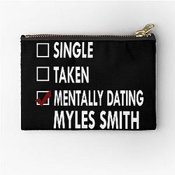 Mentally Dating Myles Smith Zipper Pouch