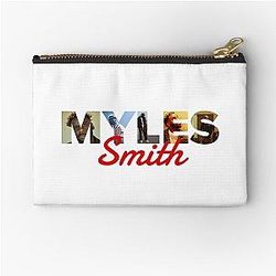 Myles Smith music album cover art typography zipper pouch