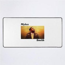 Myles Smith Music Album Cover Art Typography Desk Mat